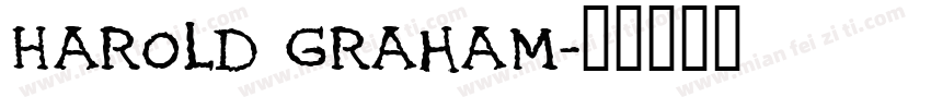 Harold Graham字体转换